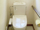 トイレリフォーム新しくキレイになった簡易水栓トイレ