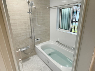 バスルームリフォーム ひんやり感を解消した暖かバスルーム