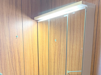 洗面リフォーム 簡単工事でお湯が使えるようになった洗面化粧台